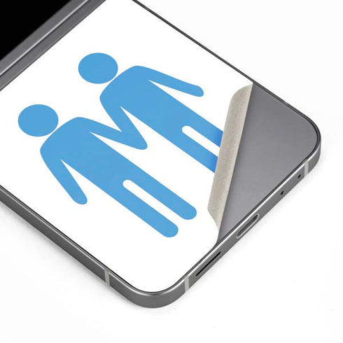 Blue Pride Galaxy Z Flip6 Skin